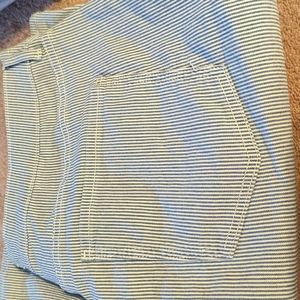 Size. 20. Stretch Bermuda. Blue & White Stripes SALE